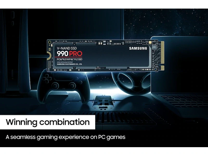 SSD Samsung 990 PRO 1TB - M.2 NVMe - PCIe Gen 4x4 - New
