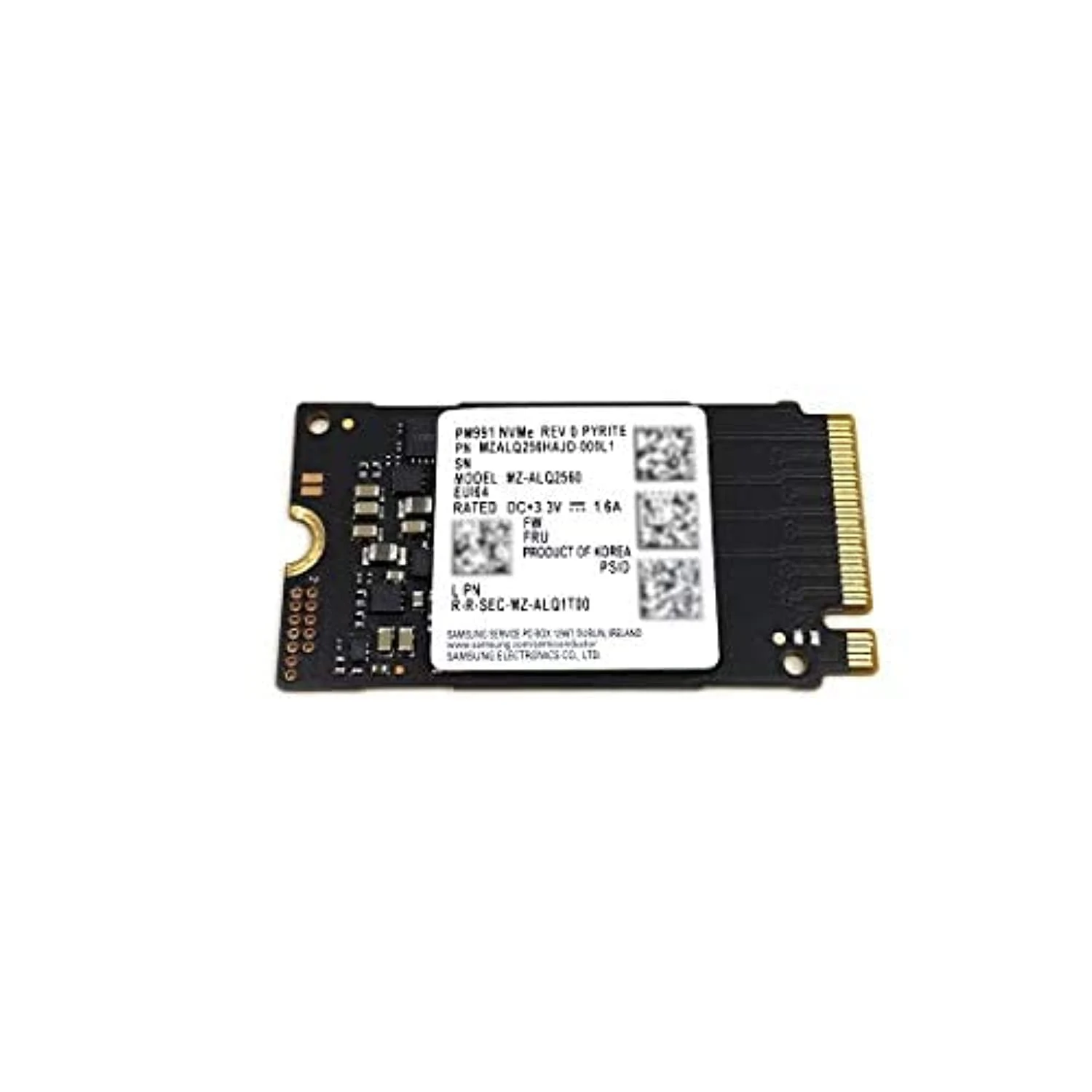 SSD Samsung NVMe PM991 256GB Gen 3x4 - New