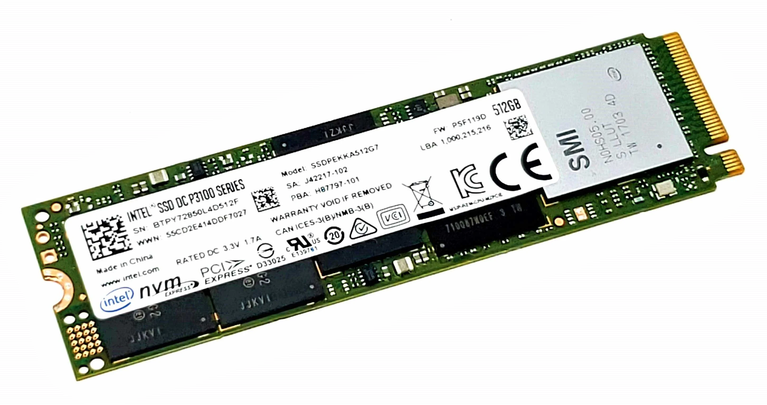 SSD Samsung PM981a 512GB - M.2 NVMe - PCIe Gen 3x4 - New
