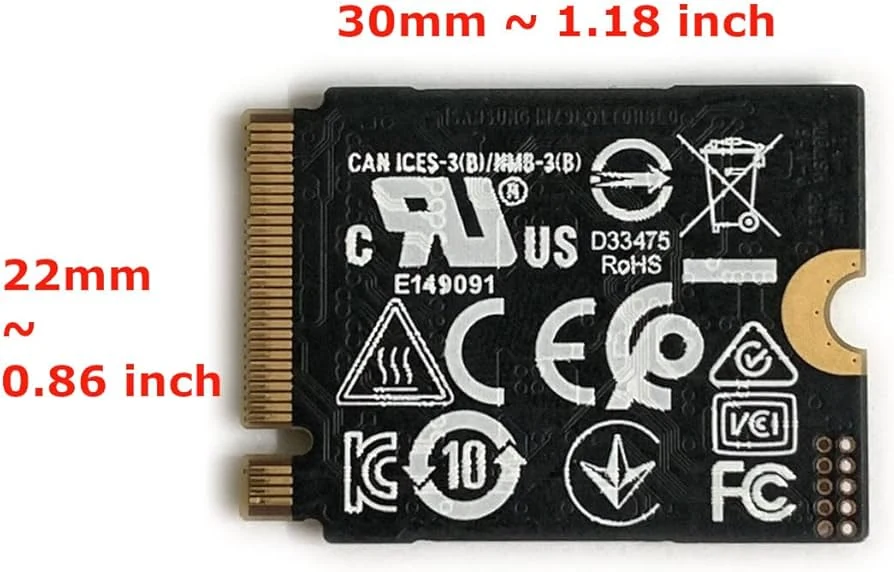 SSD Samsung PM991 1TB - M.2 NVMe - PCIe Gen 3x4 - New