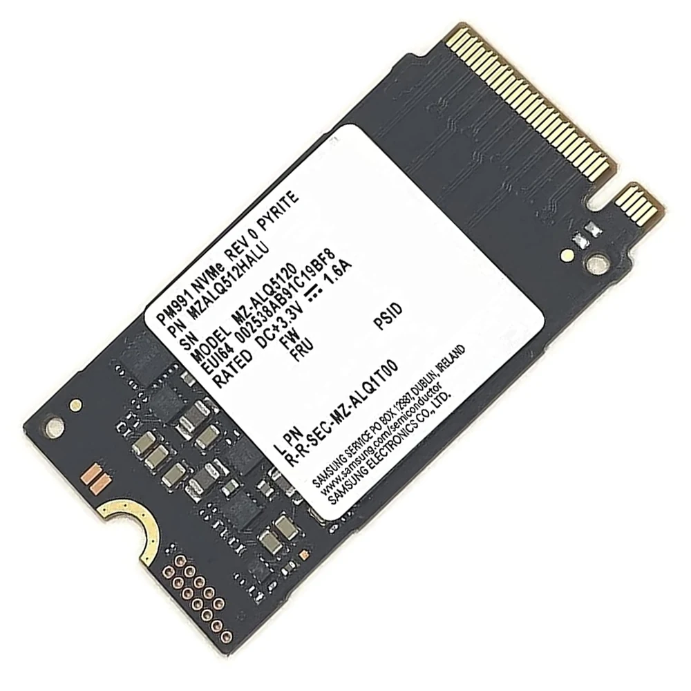 SSD Samsung PM991a 512GB - M.2 NVMe - PCIe Gen 3x4 - New