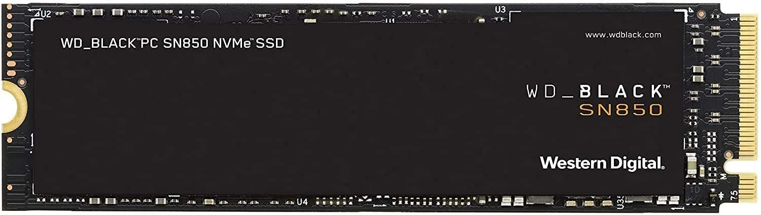 SSD Western Digital Black SN850 1TB - M.2 NVMe - PCIe Gen 4x4 - New