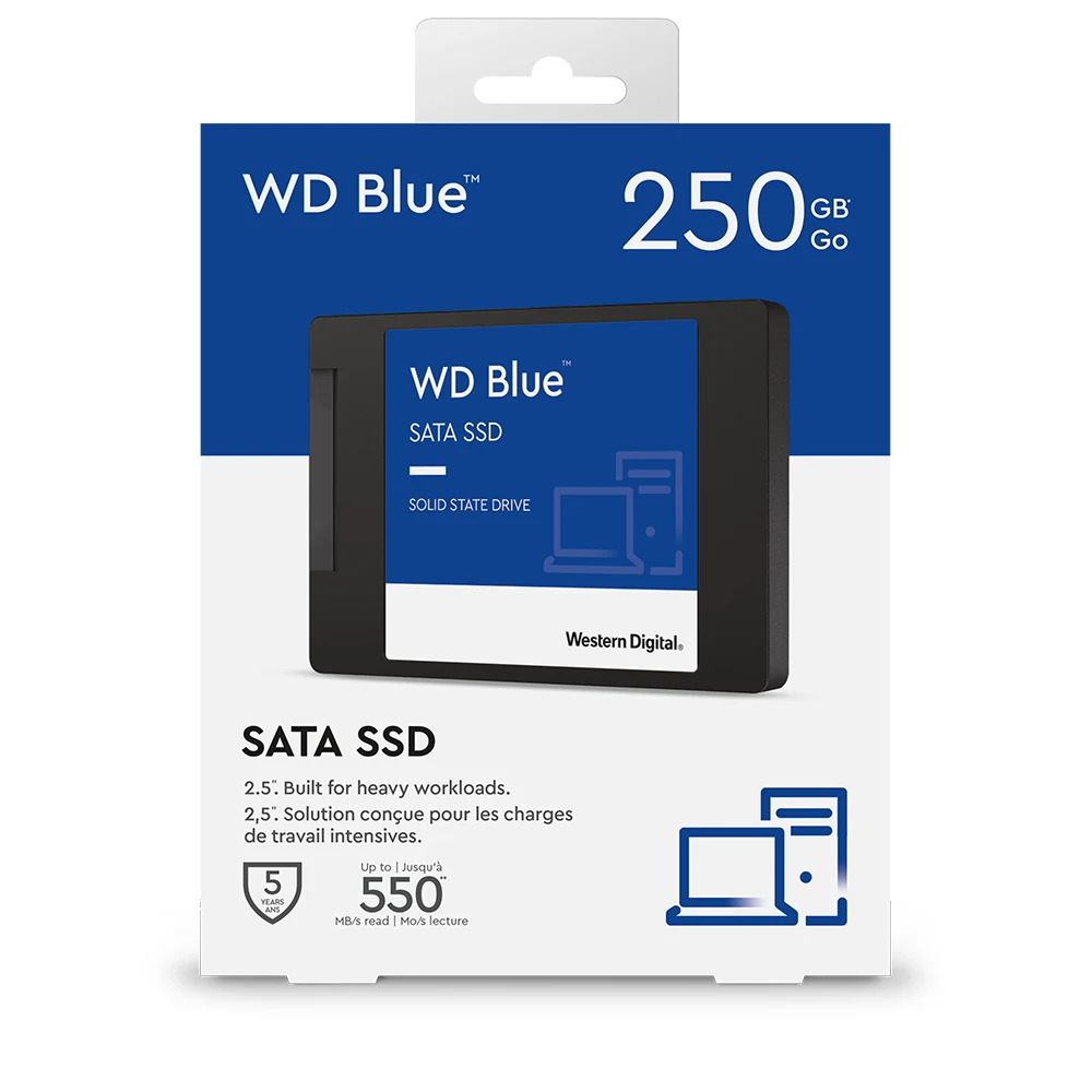 SSD Western Digital Blue 250GB SATA 2.5 inch - WDS250G1B0A