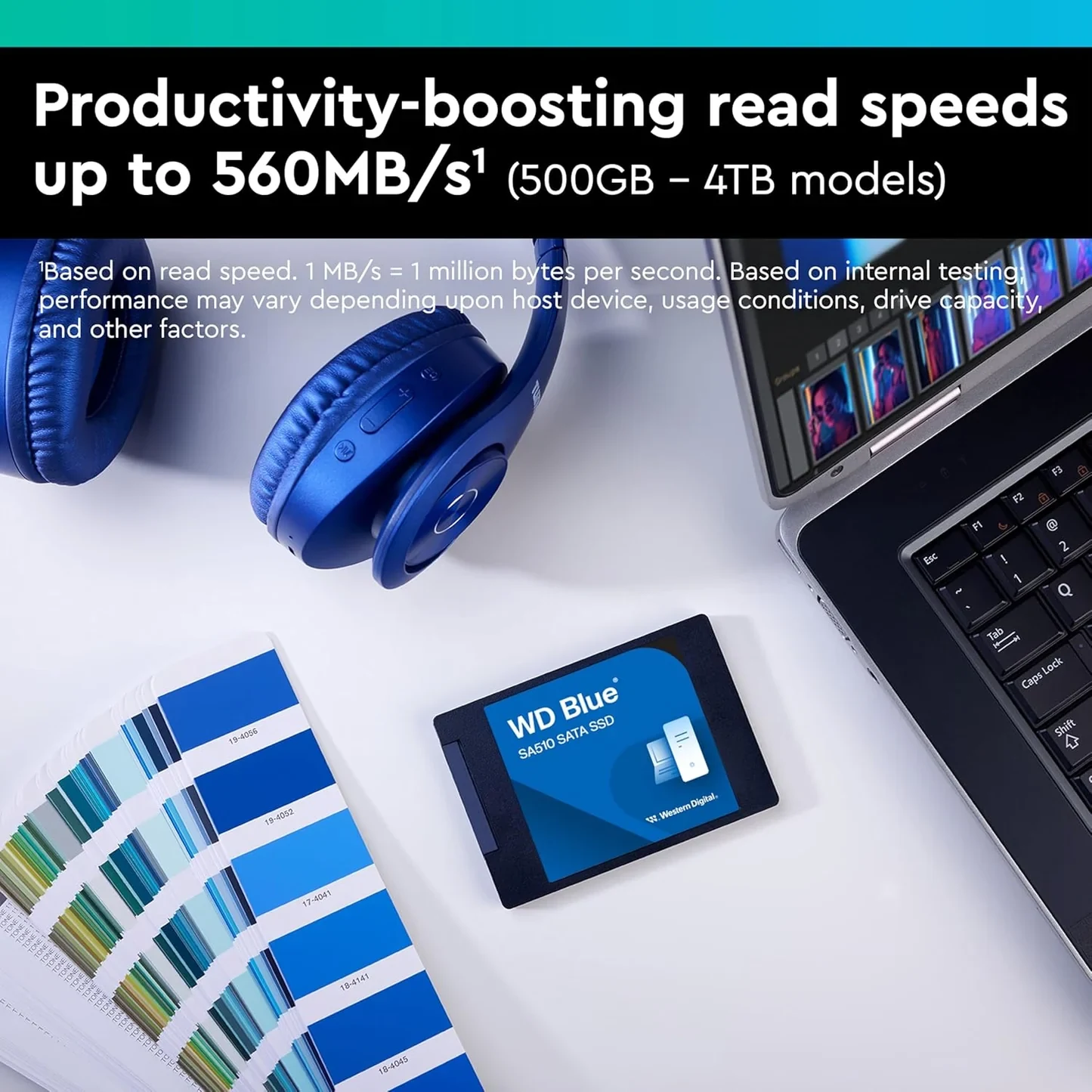 SSD Western Digital Blue SA510 1TB SATA 2.5 inch - WDS100T3B0A