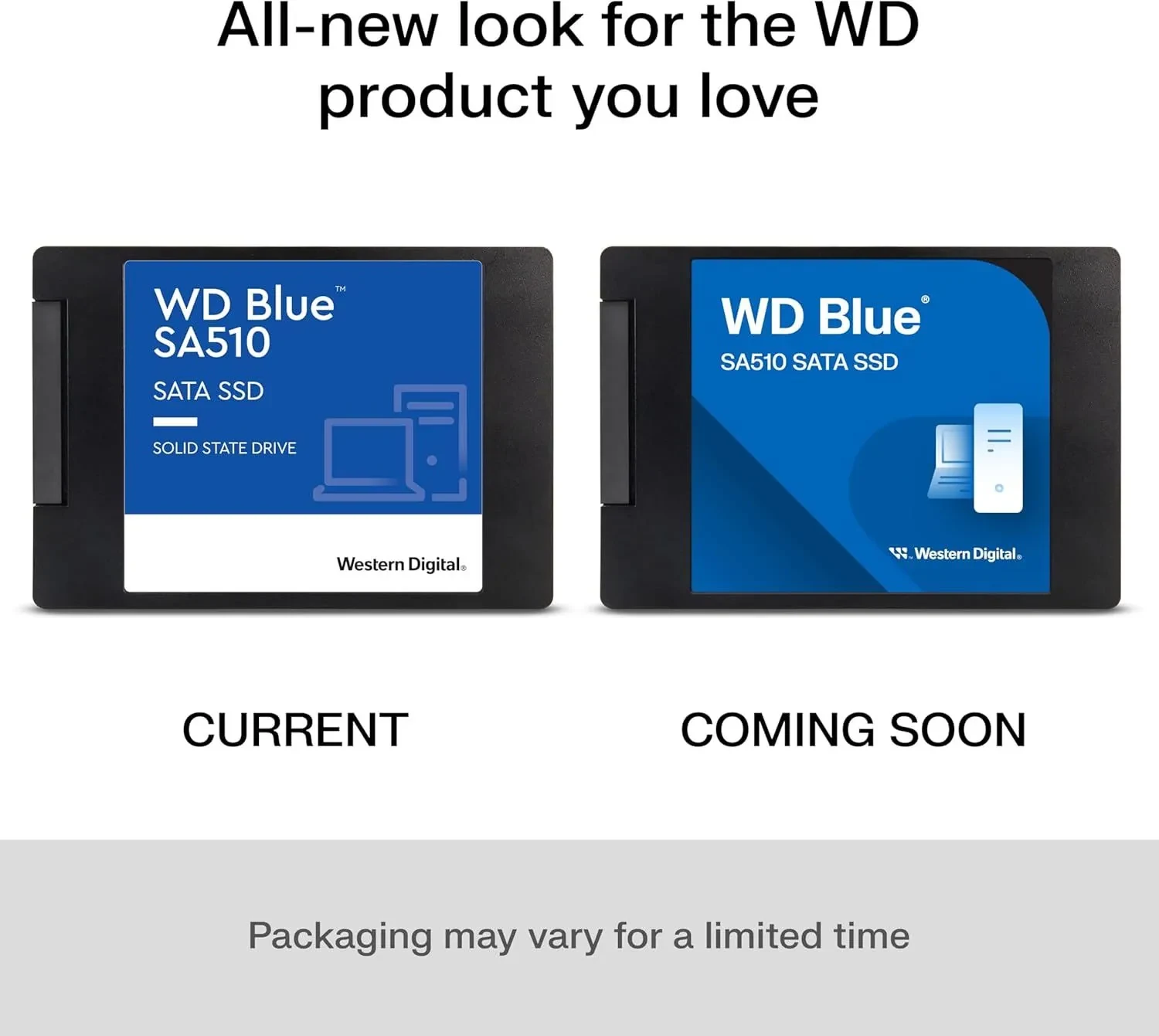 SSD Western Digital Blue SA510 1TB SATA 2.5 inch - WDS100T3B0A