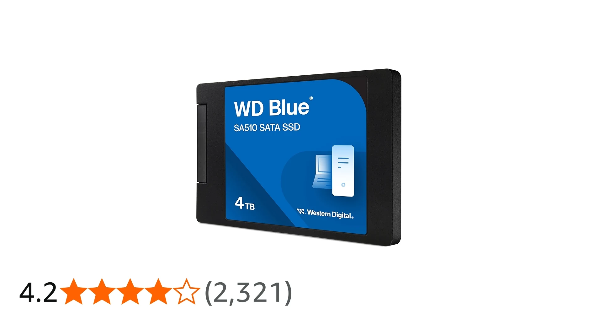 SSD Western Digital Blue SA510 4TB SATA 2.5 inch - WDS400T3B0A