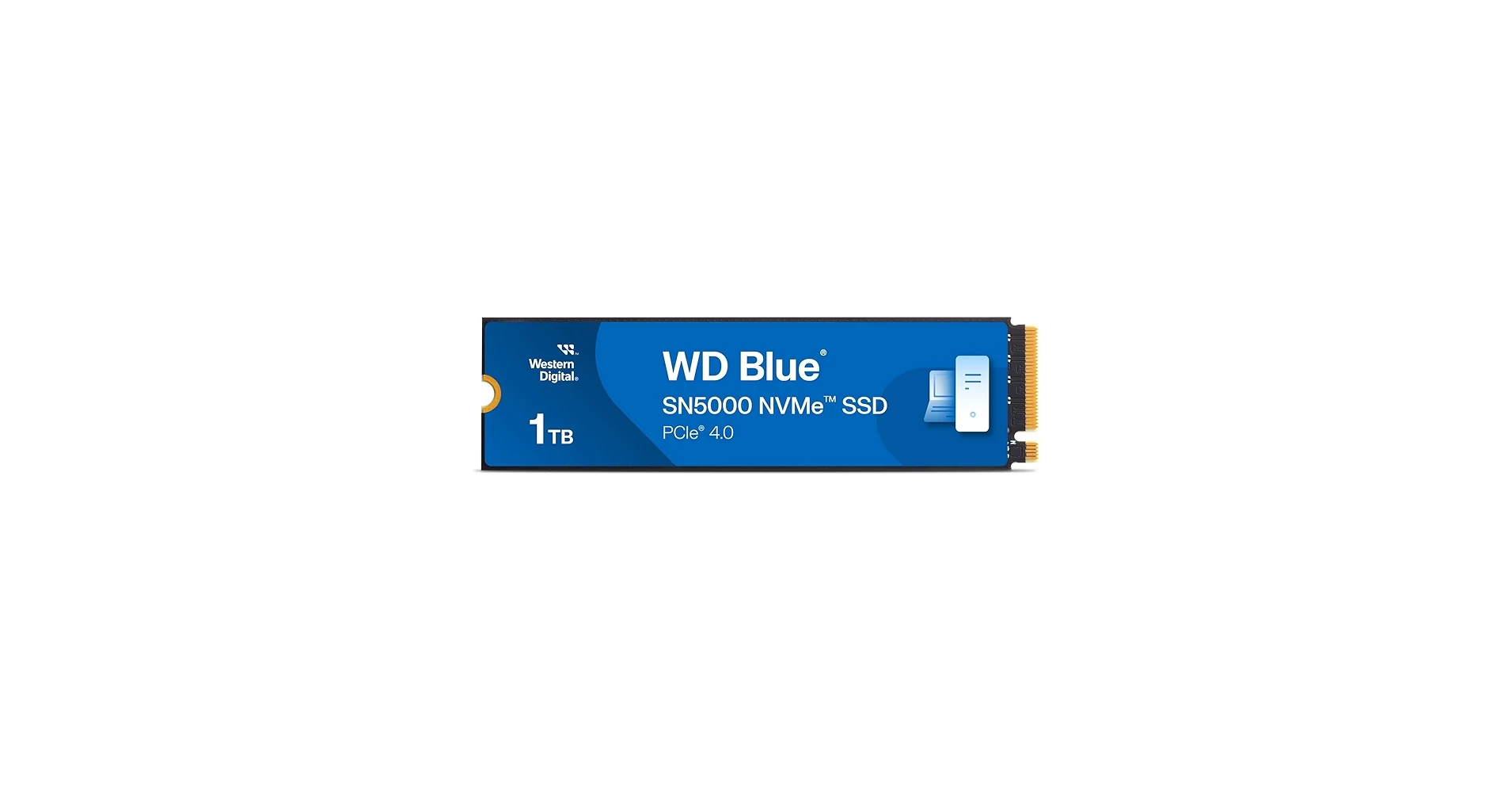 SSD Western Digital Blue SN5000 1TB - M.2 NVMe - PCIe Gen 4x4 - New