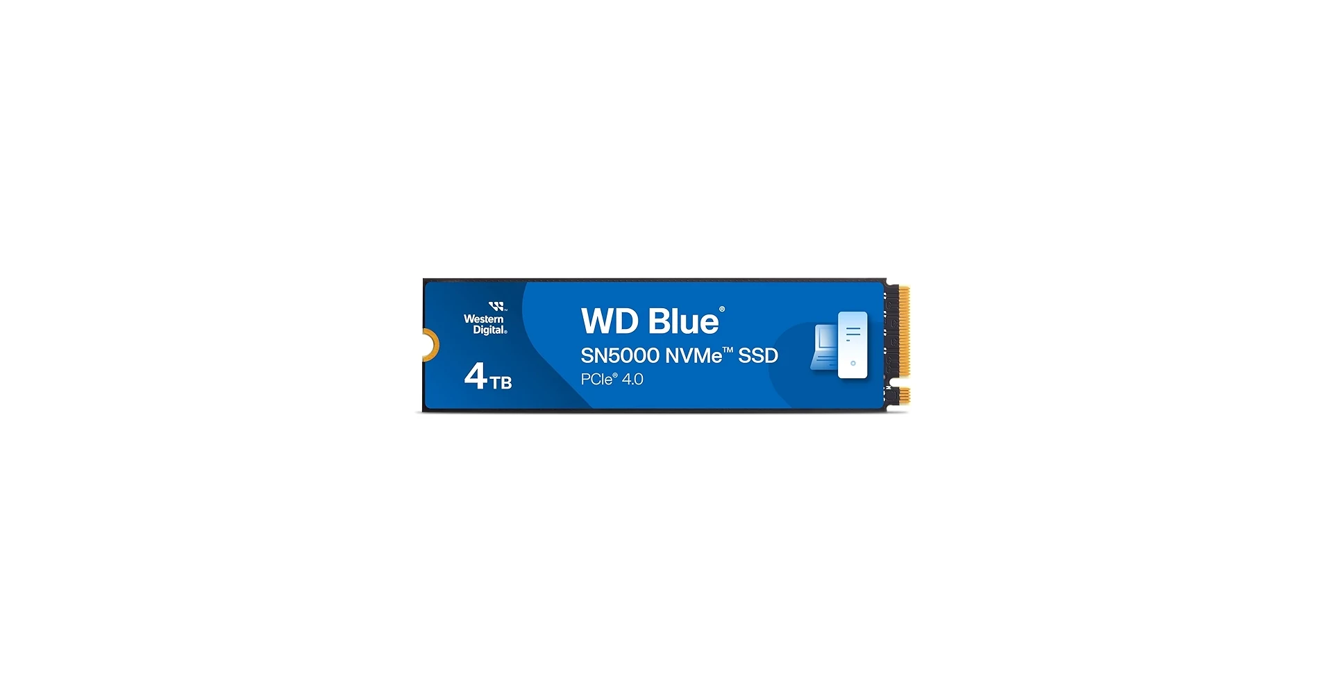 SSD Western Digital Blue SN5000 500GB - M.2 NVMe - PCIe Gen 4x4 - New