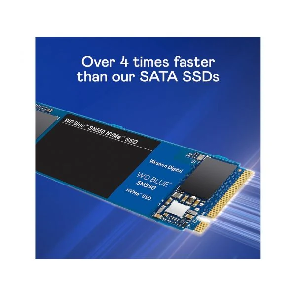SSD Western Digital Blue SN550 500GB - M.2 NVMe - PCIe Gen 3x4 - New