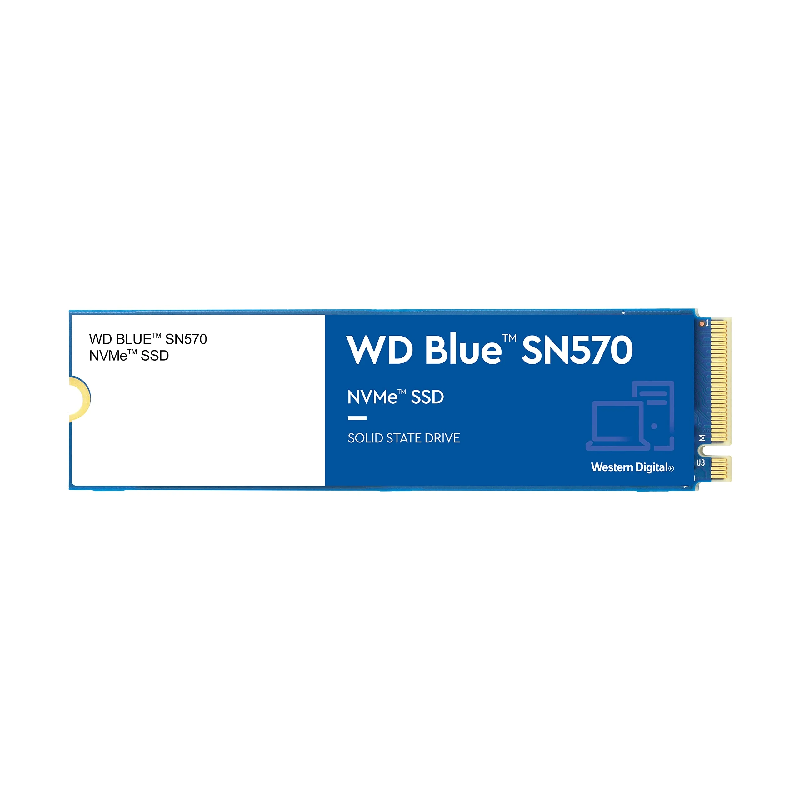 SSD Western Digital Blue SN570 1TB - M.2 NVMe - PCIe Gen 3x4 - New