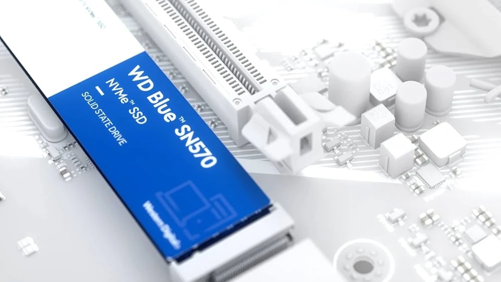 SSD Western Digital Blue SN570 500GB - M.2 NVMe - PCIe Gen 3x4 - New