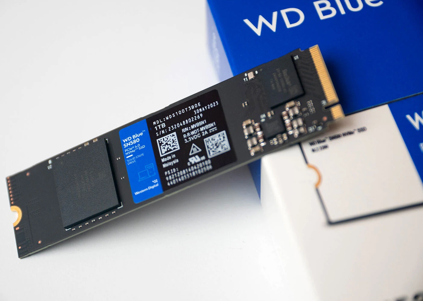 SSD Western Digital Blue SN580 1TB - M.2 NVMe - PCIe Gen 4x4 - New