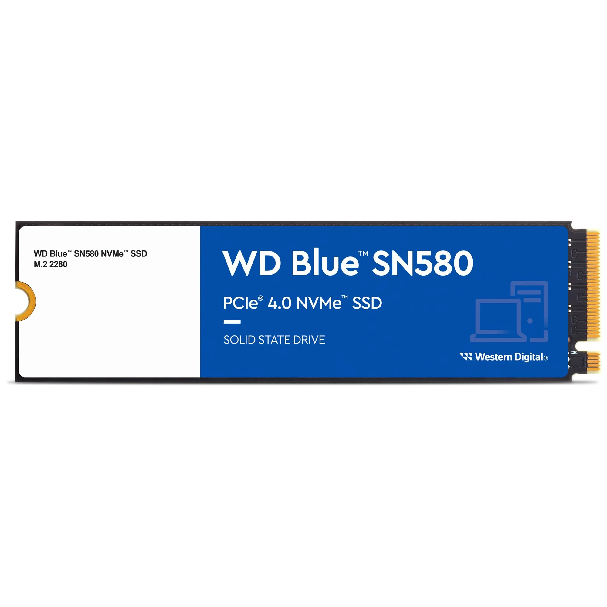 SSD Western Digital Blue SN580 500GB - M.2 NVMe - PCIe Gen 4x4 - New