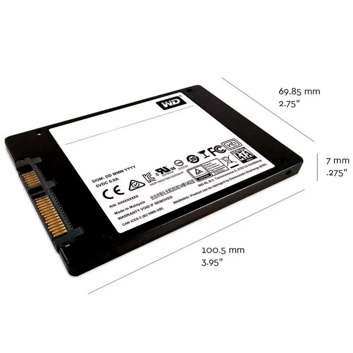 SSD Western Digital Green 480GB SATA 2.5 inch - WDS480G2G0A