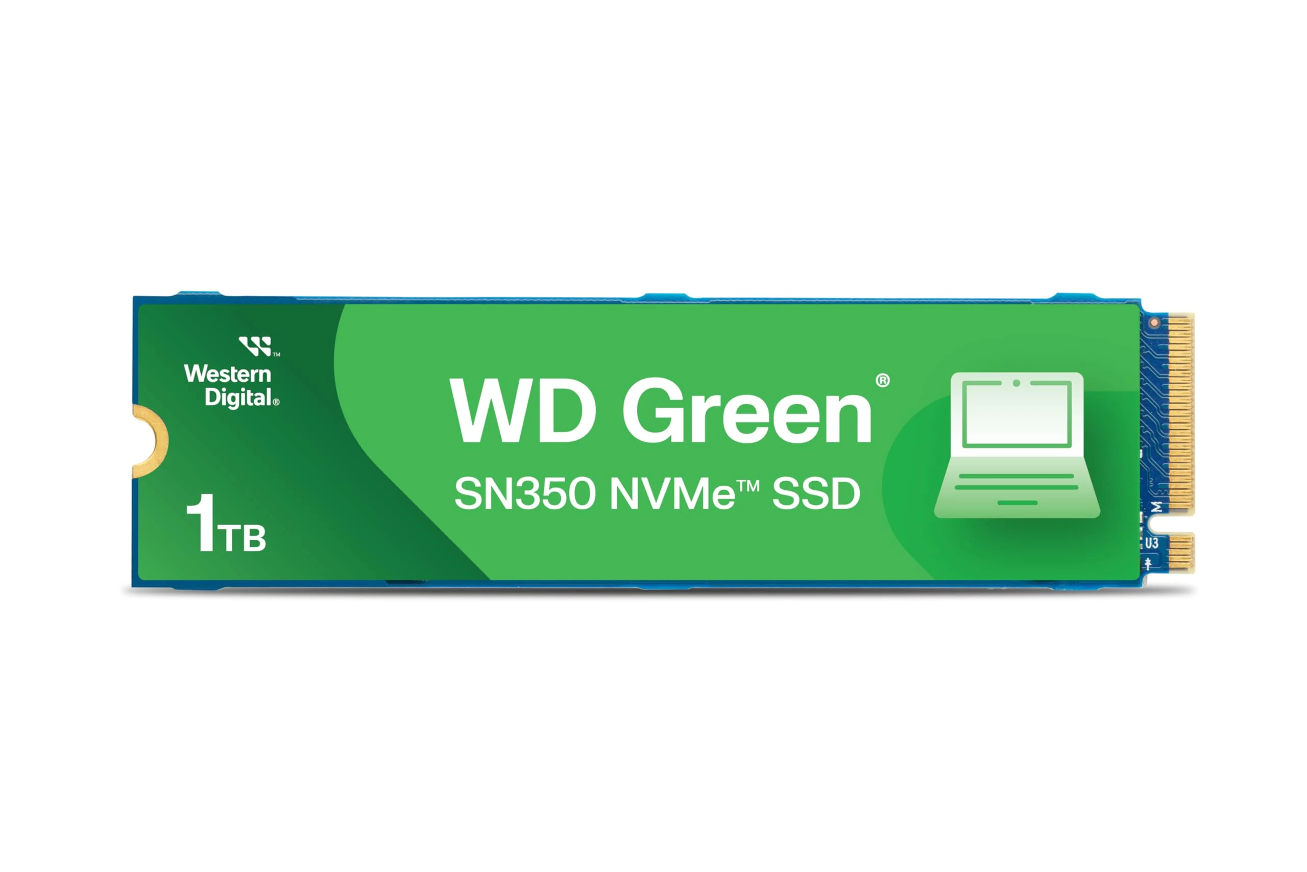 SSD Western Digital Green SN350 1TB - M.2 NVMe - PCIe Gen 3x4 - New
