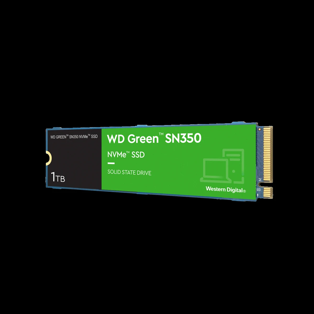 SSD Western Digital Green SN350 1TB - M.2 NVMe - PCIe Gen 3x4 - New