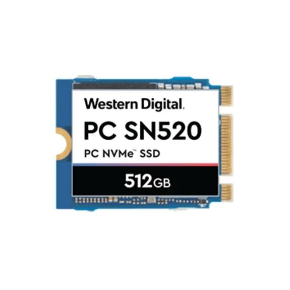 SSD Western Digital PC SN520 512GB - M.2 NVMe - PCIe Gen 3x2 - New