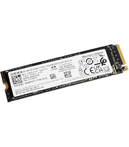 SSD Western Digital PC SN730 512GB - M.2 NVMe - PCIe Gen 3x4 - New