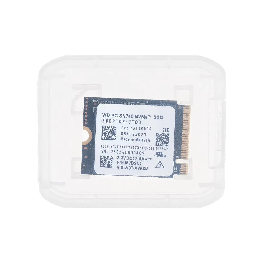 SSD Western Digital PC SN740 1TB - M.2 NVMe - PCIe Gen 4x4 - New