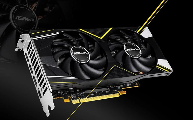 VGA ASRock Challenger D Radeon RX 5500 XT OC 8GB - GDDR6 - NEW