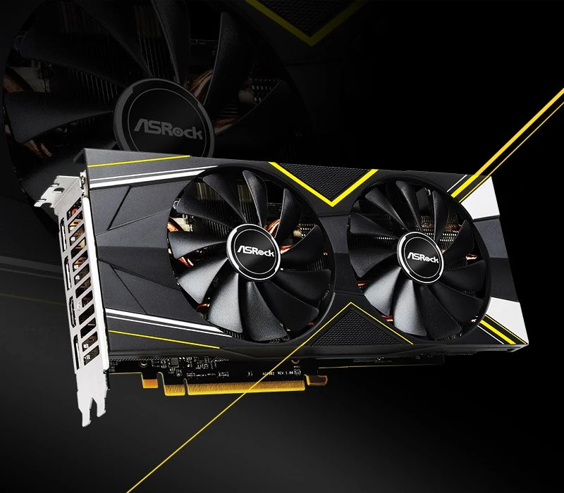 VGA ASRock Challenger D Radeon RX 5700 XT OC 8GB - GDDR6 - NEW