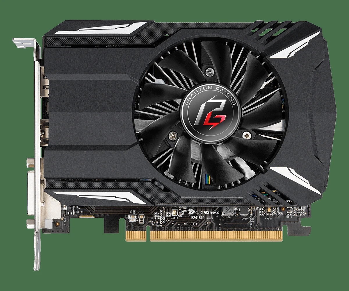 VGA ASRock Phantom Gaming Radeon RX 550 2GB - GDDR5 - NEW