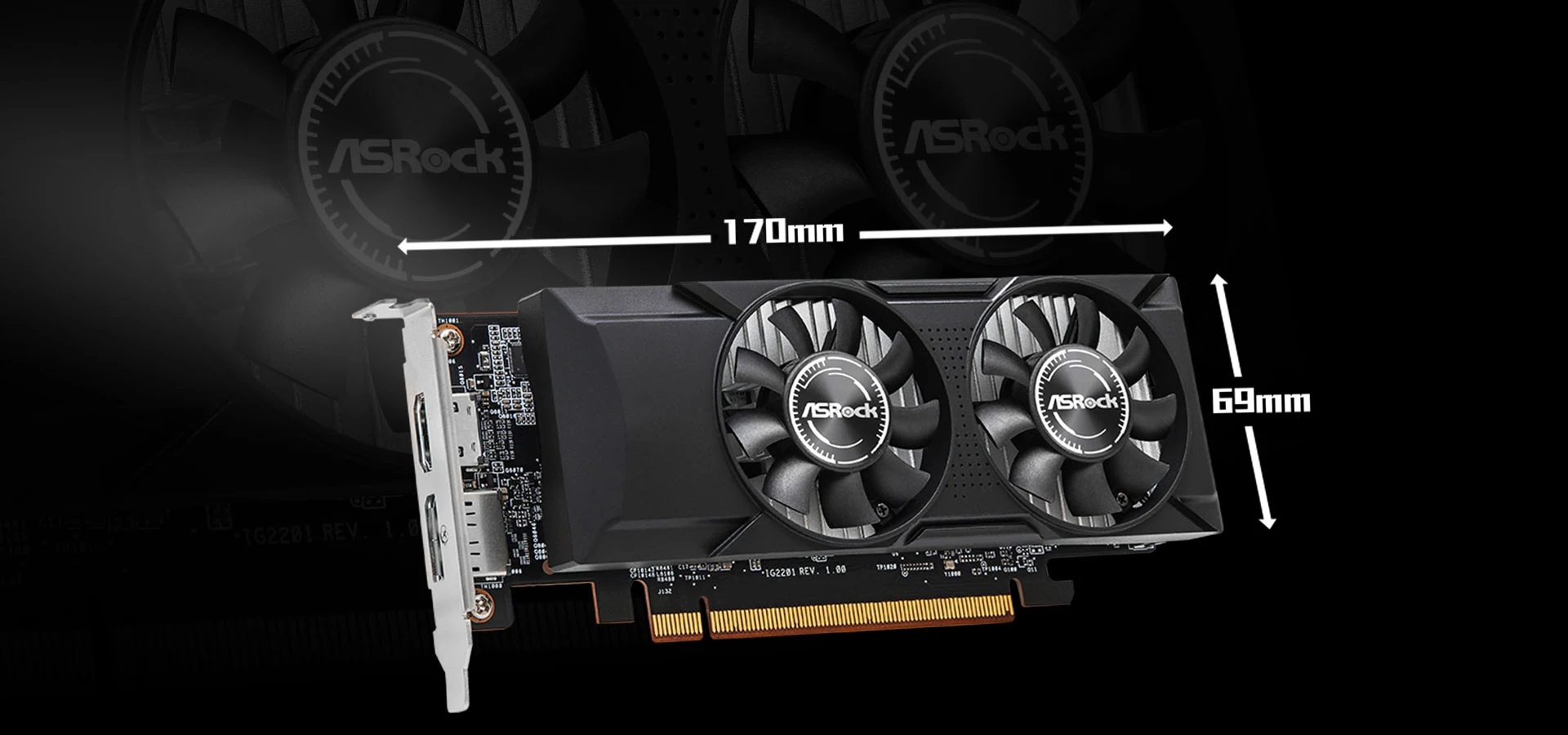 VGA ASRock Phantom Gaming Radeon RX 550 4GB - GDDR5 - NEW