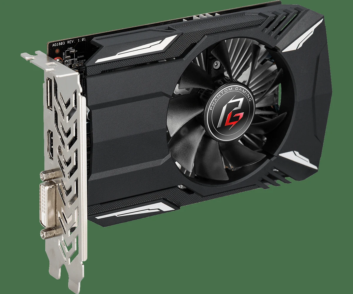 VGA ASRock Phantom Gaming Radeon RX 560 4GB - GDDR5 - NEW