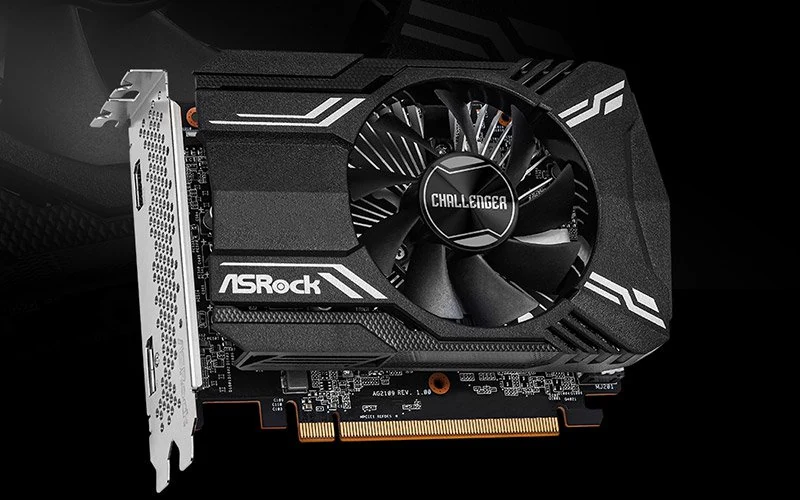VGA ASRock Radeon RX 6400 Challenger ITX 4GB - GDDR6 - NEW