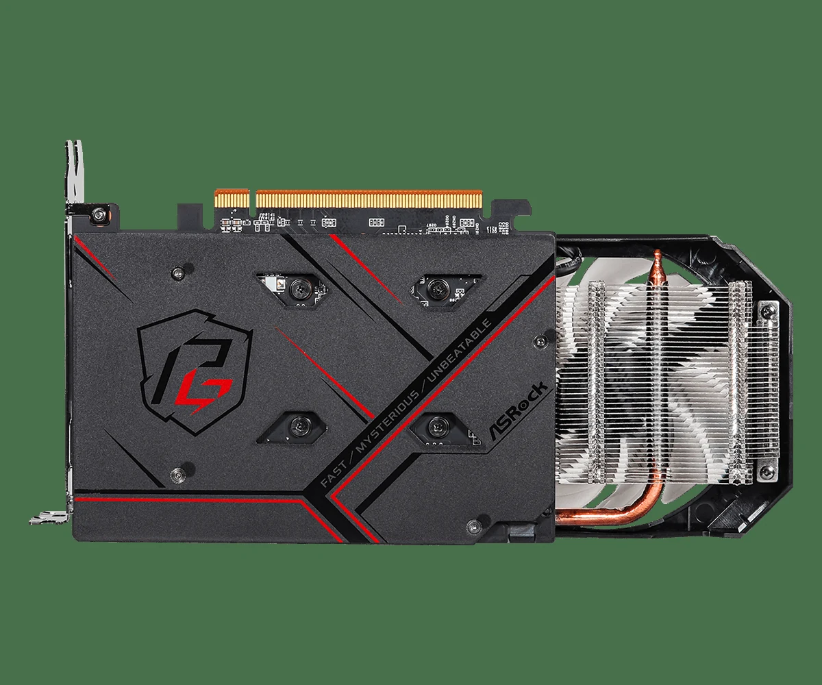 VGA ASRock Radeon RX 6500 XT Phantom Gaming D OC 4GB - GDDR6 - NEW