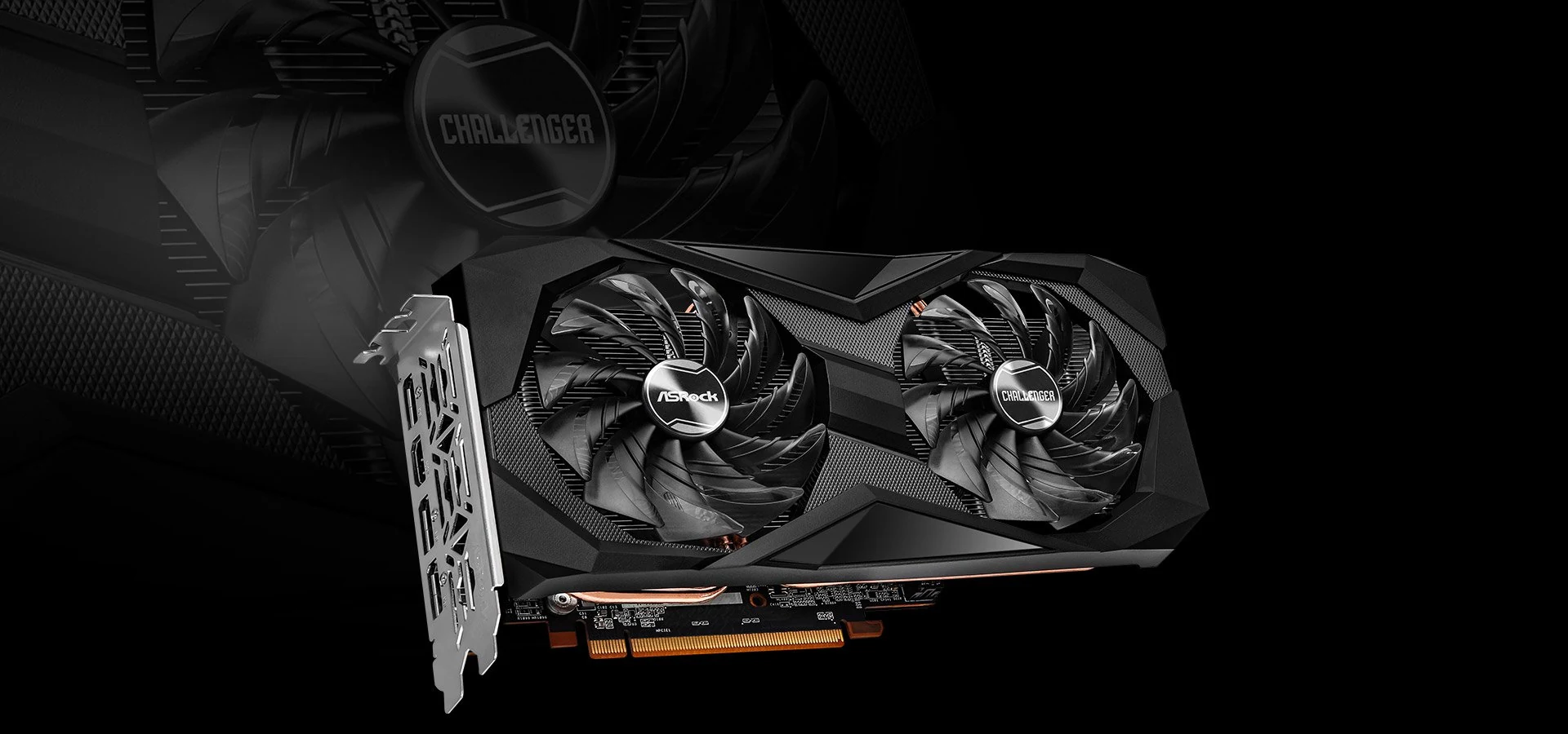 VGA ASRock Radeon RX 6600 Challenger D 8GB - GDDR6 - NEW