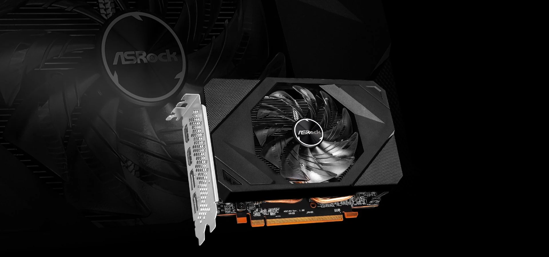 VGA ASRock Radeon RX 6600 Challenger ITX 8GB - GDDR6 - NEW