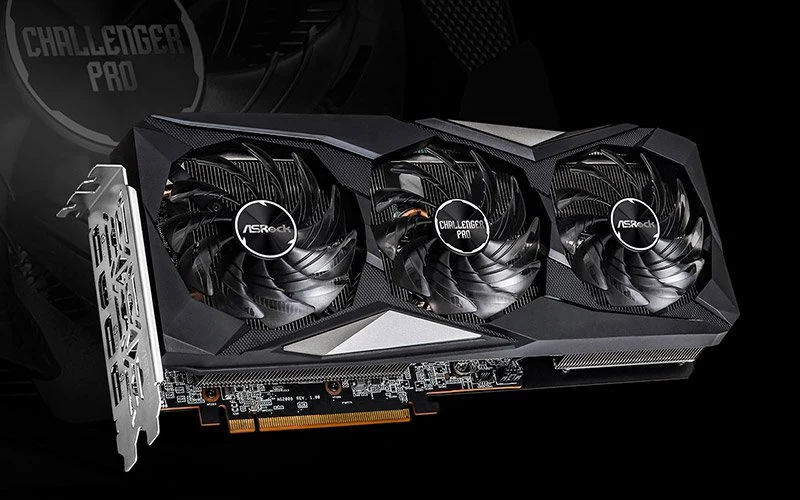 VGA ASRock Radeon RX 6600 XT Challenger Pro OC 8GB - GDDR6 - NEW