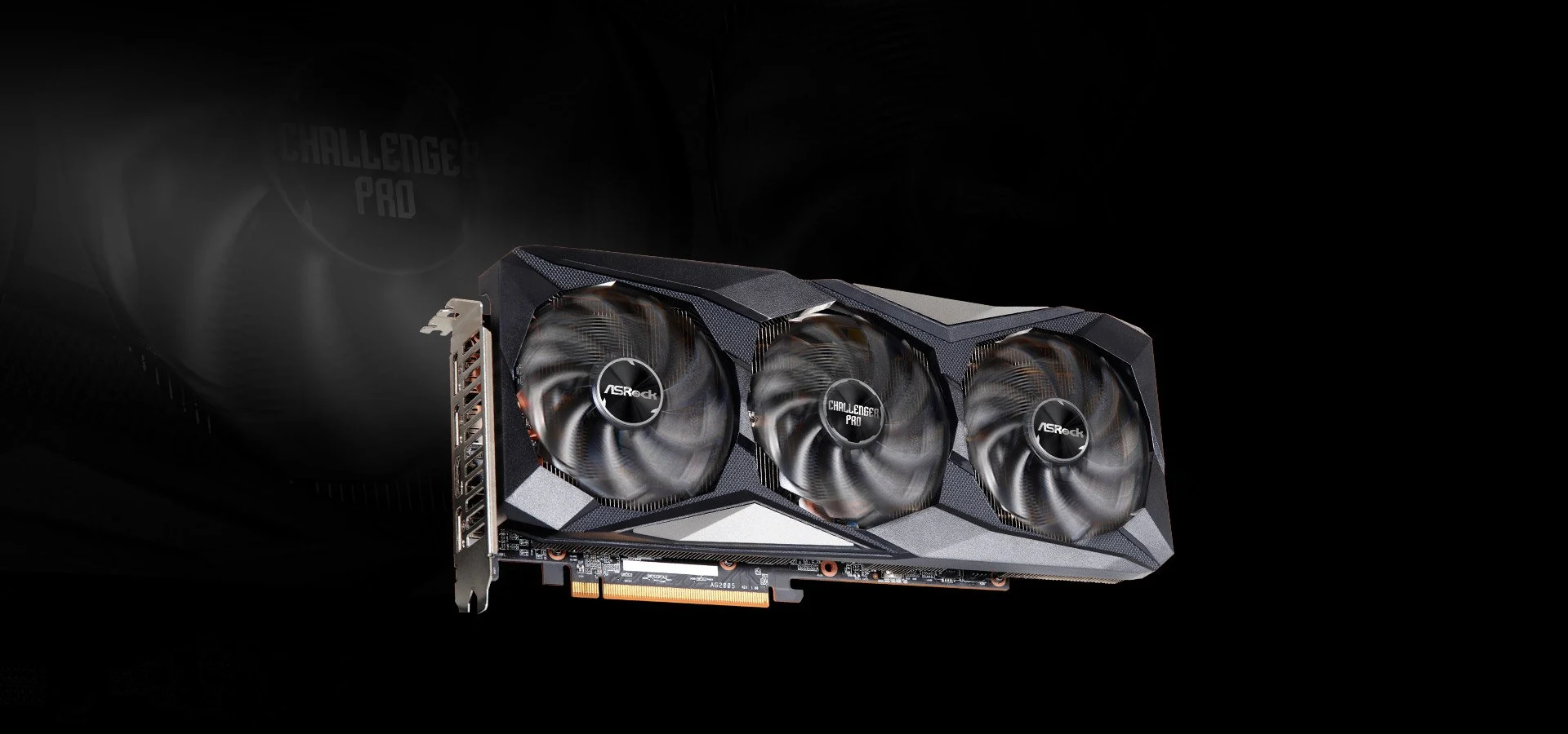 VGA ASRock Radeon RX 6750 XT Challenger Pro OC 12GB - GDDR6 - NEW