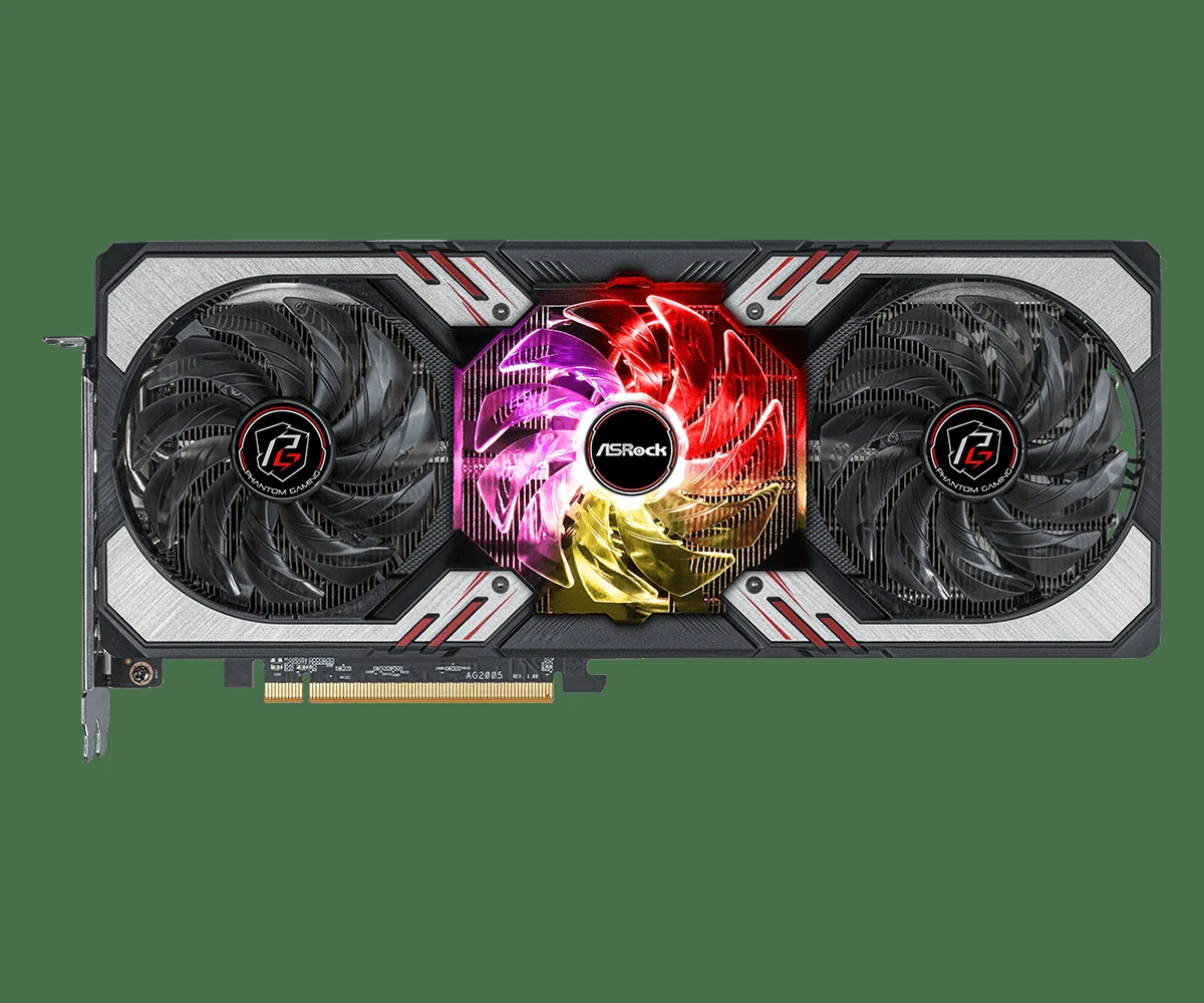 VGA ASRock Radeon RX 6750 XT Phantom Gaming D OC 12GB - GDDR6 - NEW