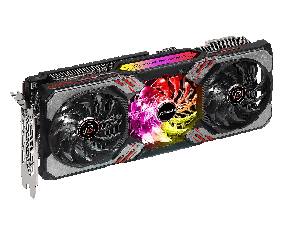 VGA ASRock Radeon RX 6800 XT Phantom Gaming D OC 16GB - GDDR6 - NEW