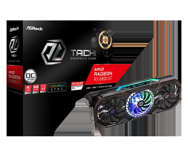 VGA ASRock Radeon RX 6900 XT Taichi X OC 16GB - GDDR6 - NEW