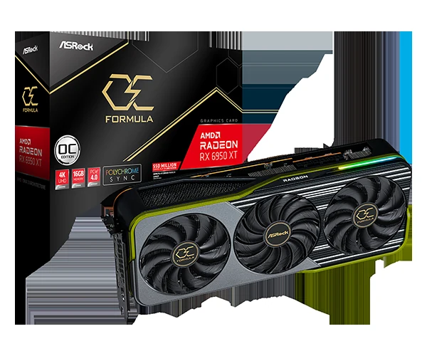 VGA ASRock Radeon RX 6950 XT OC Formula 16GB - GDDR6 - NEW