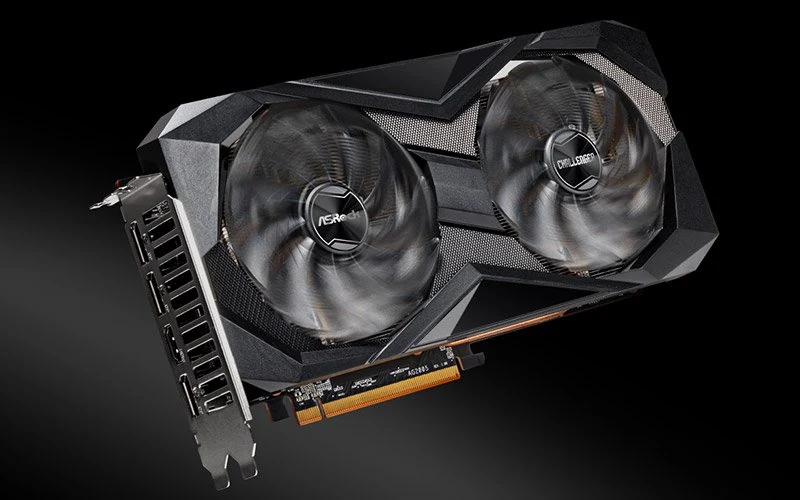 VGA ASRock Radeon RX 7600 Challenger ITX 8GB OC - GDDR6 - NEW
