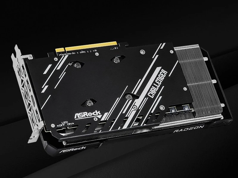 VGA ASRock Radeon RX 7600 XT Challenger 16GB OC - GDDR6 - NEW
