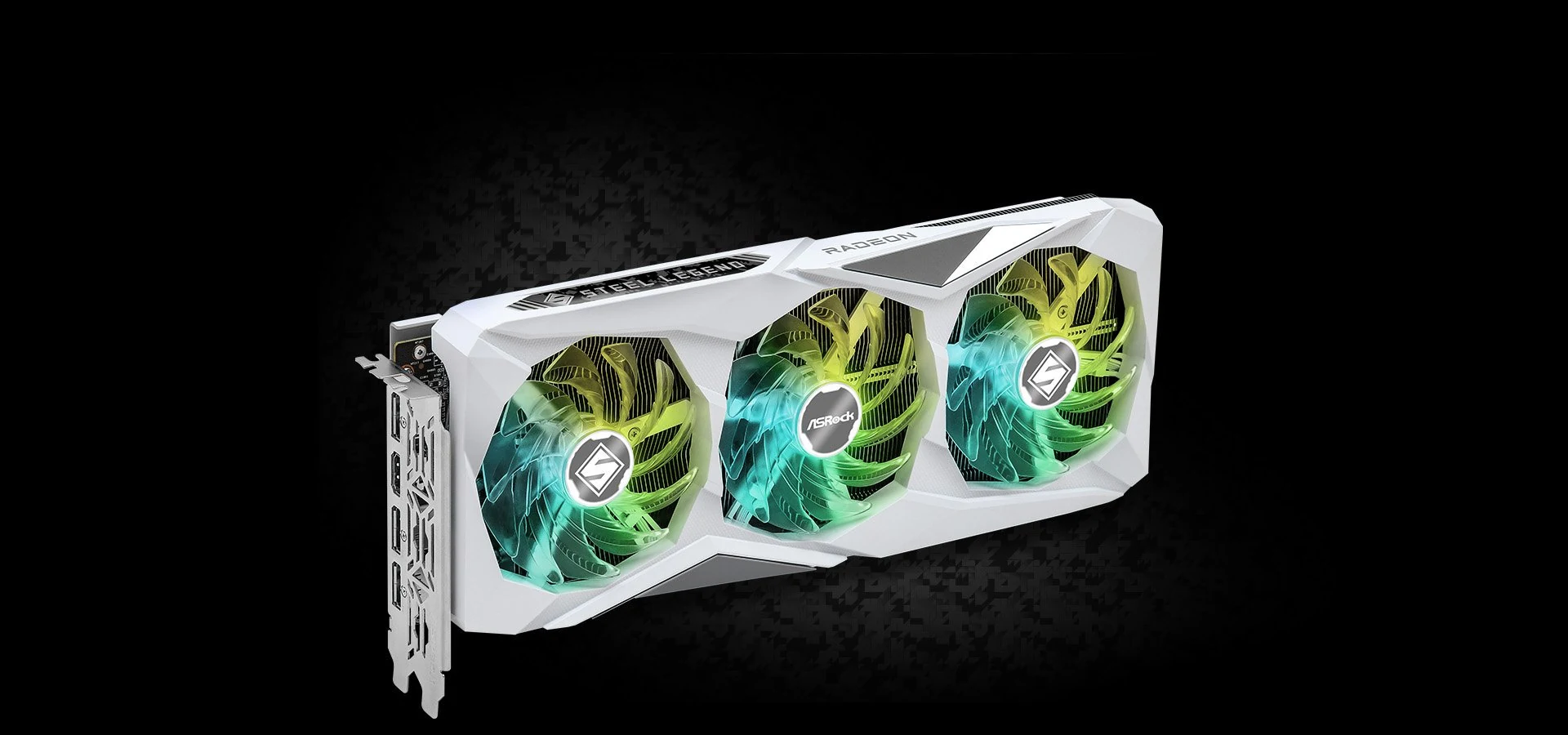 VGA ASRock Radeon RX 7600 XT Steel Legend 16GB OC - GDDR6 - NEW