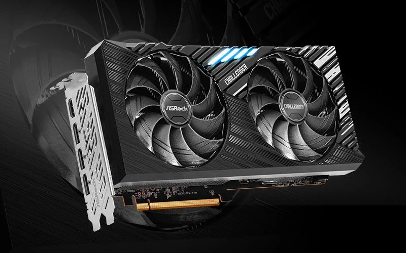 VGA ASRock Radeon RX 7700 Challenger 16GB OC - GDDR6 - NEW