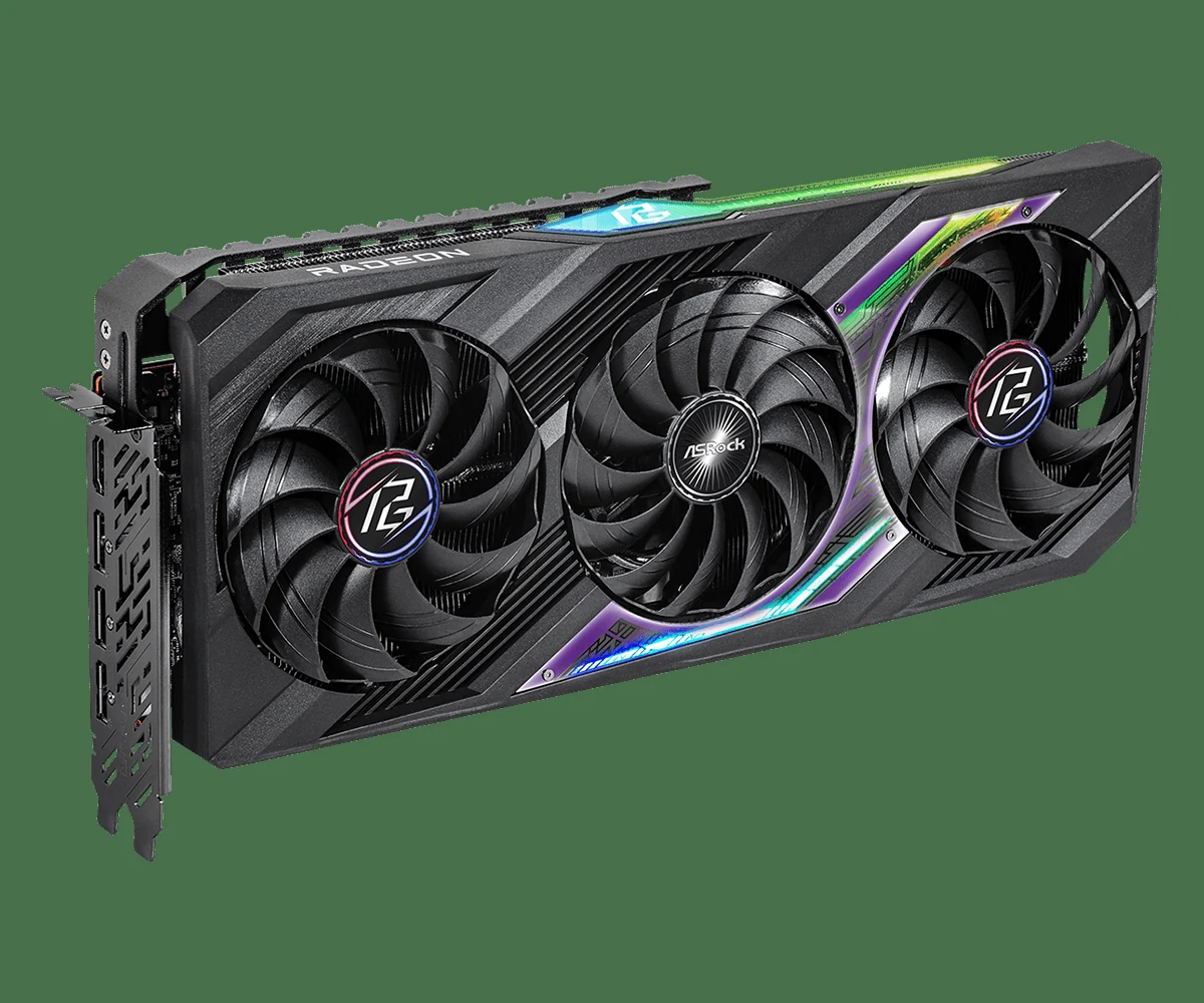 VGA ASRock Radeon RX 7700 XT Phantom Gaming 12GB OC - GDDR6 - NEW