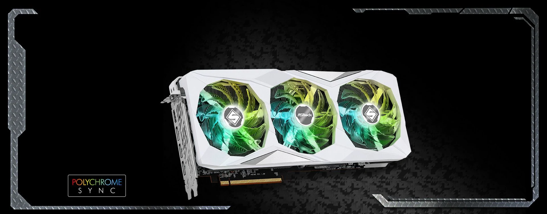 VGA ASRock Radeon RX 7700 XT Steel Legend 12GB OC - GDDR6 - NEW