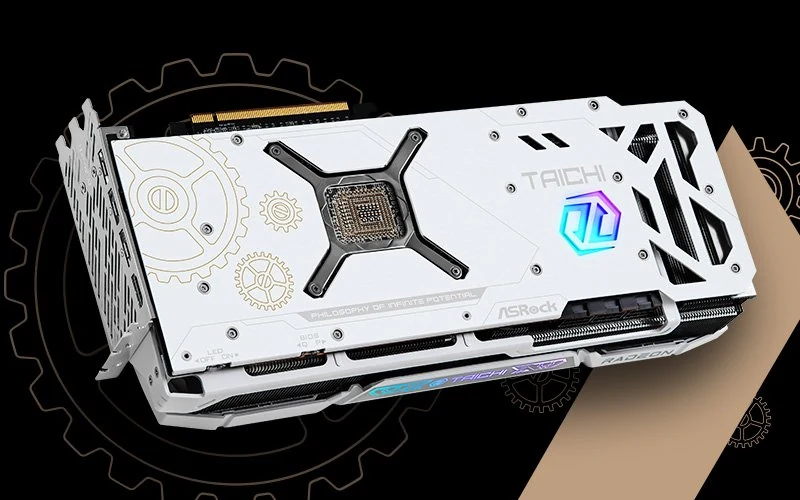 VGA ASRock Radeon RX 7900 XTX Taichi White 24GB OC - GDDR6 - NEW