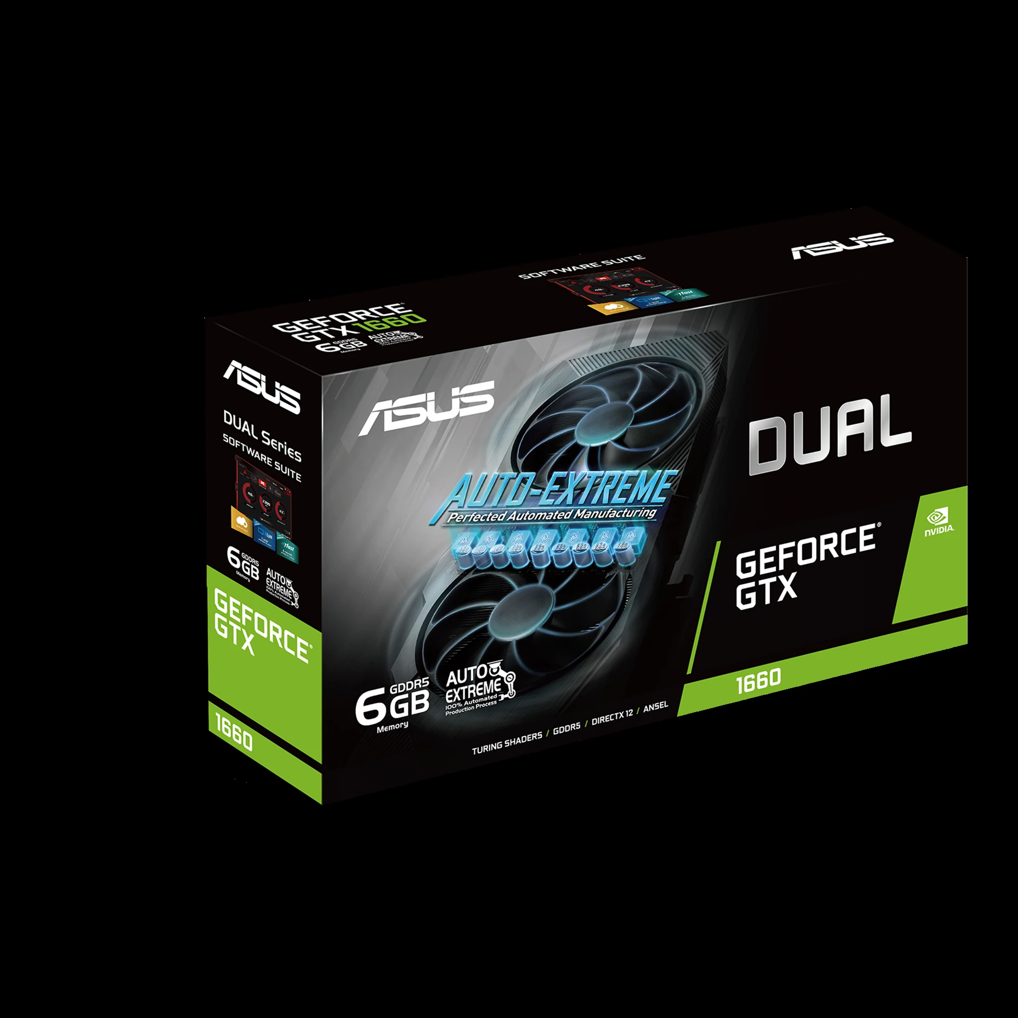 VGA ASUS Dual GeForce GTX 1660 Advanced Edition 6GB - GDDR5 - NEW