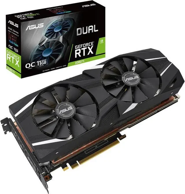 VGA ASUS Dual GeForce RTX 2080 Ti OC Edition 11GB - GDDR6 - NEW