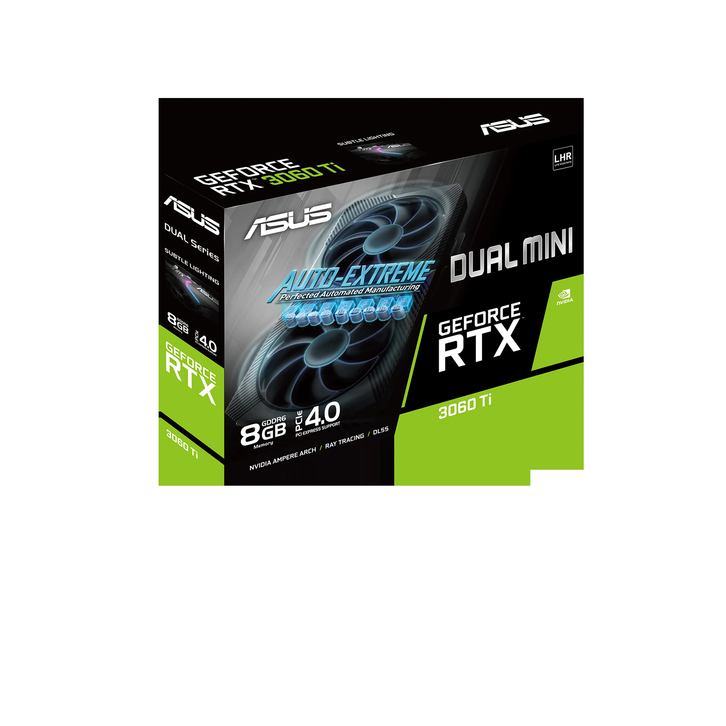 VGA ASUS Dual GeForce RTX 3060 Ti Mini 8GB - GDDR6 - NEW