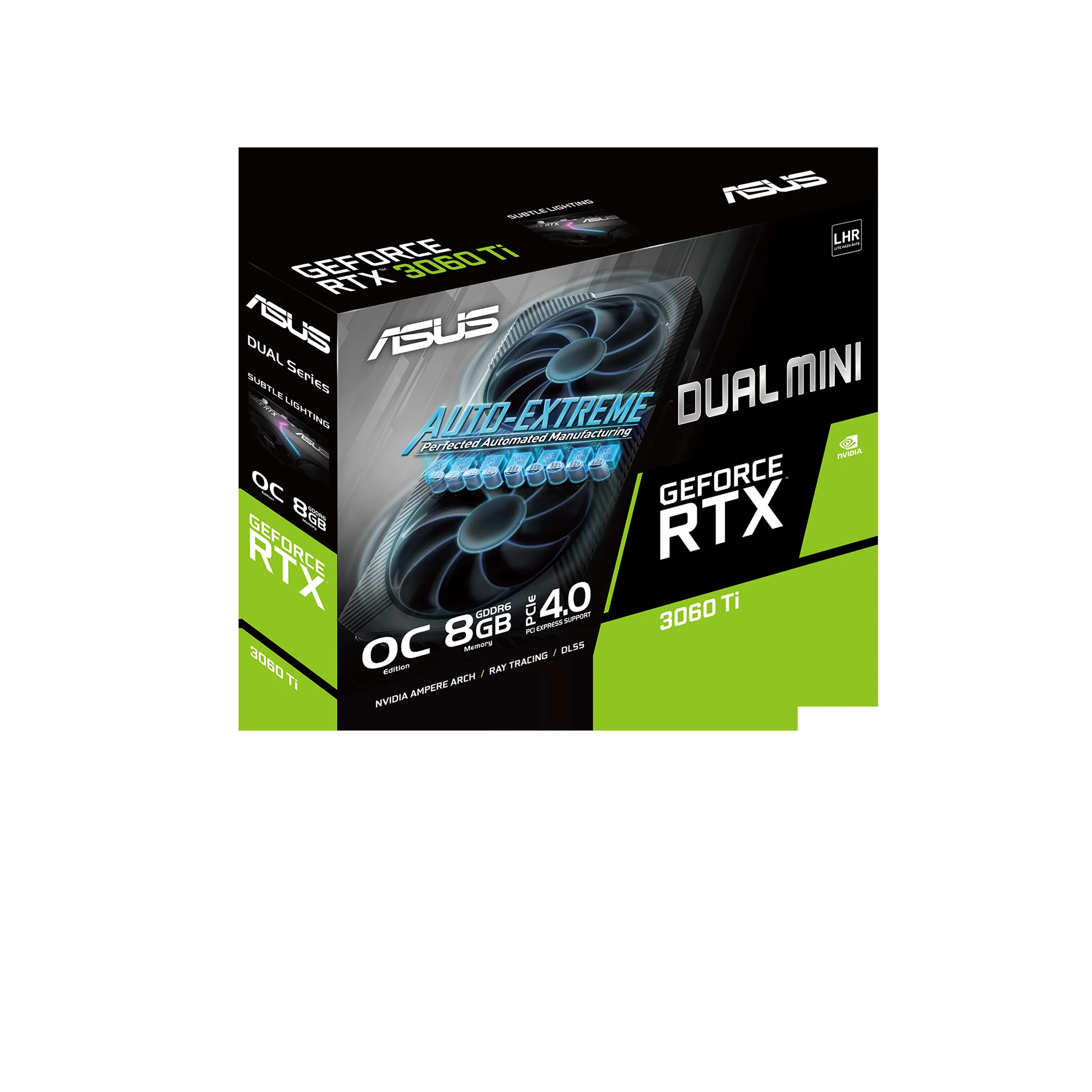 VGA ASUS Dual GeForce RTX 3060 Ti Mini OC Edition 8GB - GDDR6 - NEW