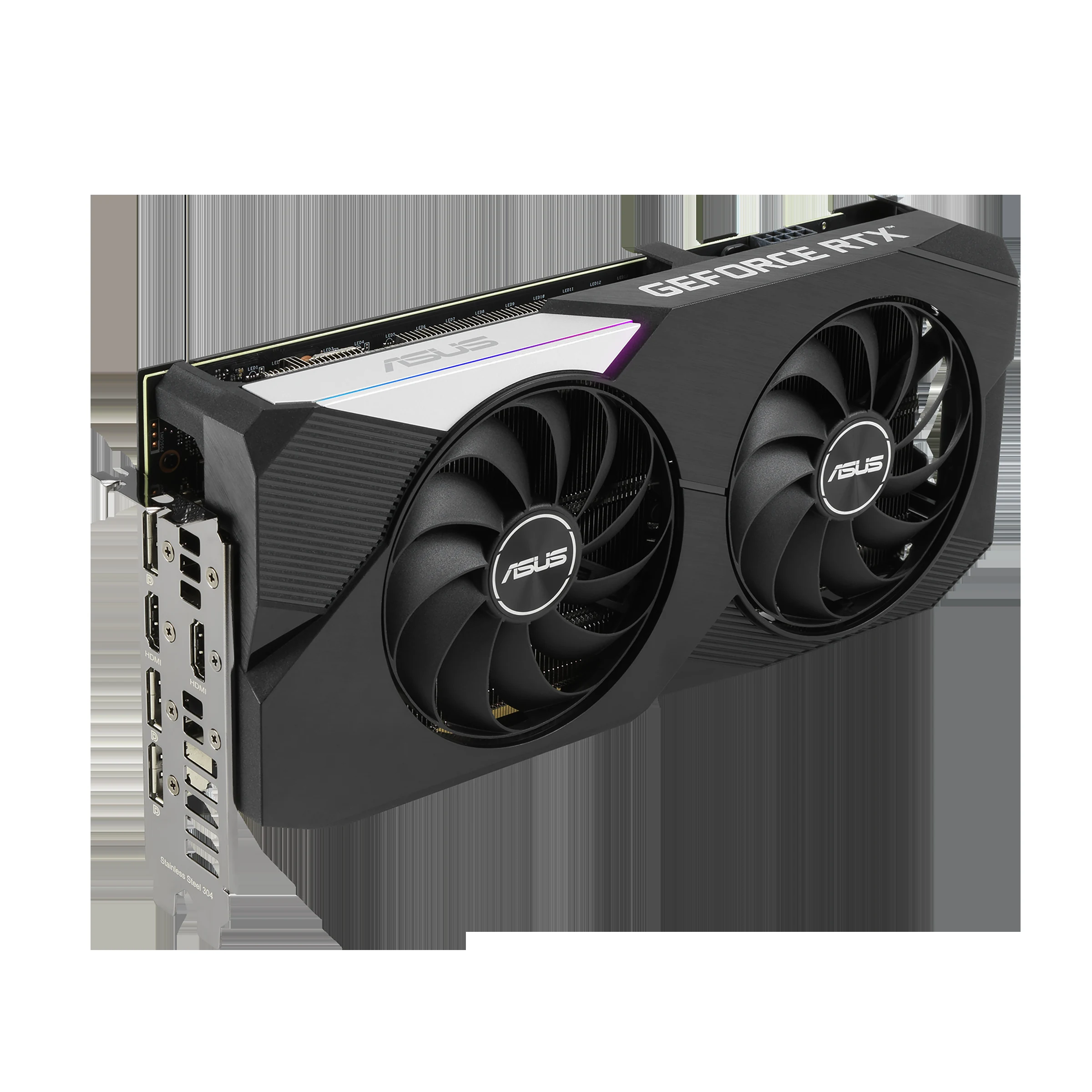 VGA ASUS Dual GeForce RTX 3060 Ti V2 OC Edition 8GB - GDDR6 - NEW